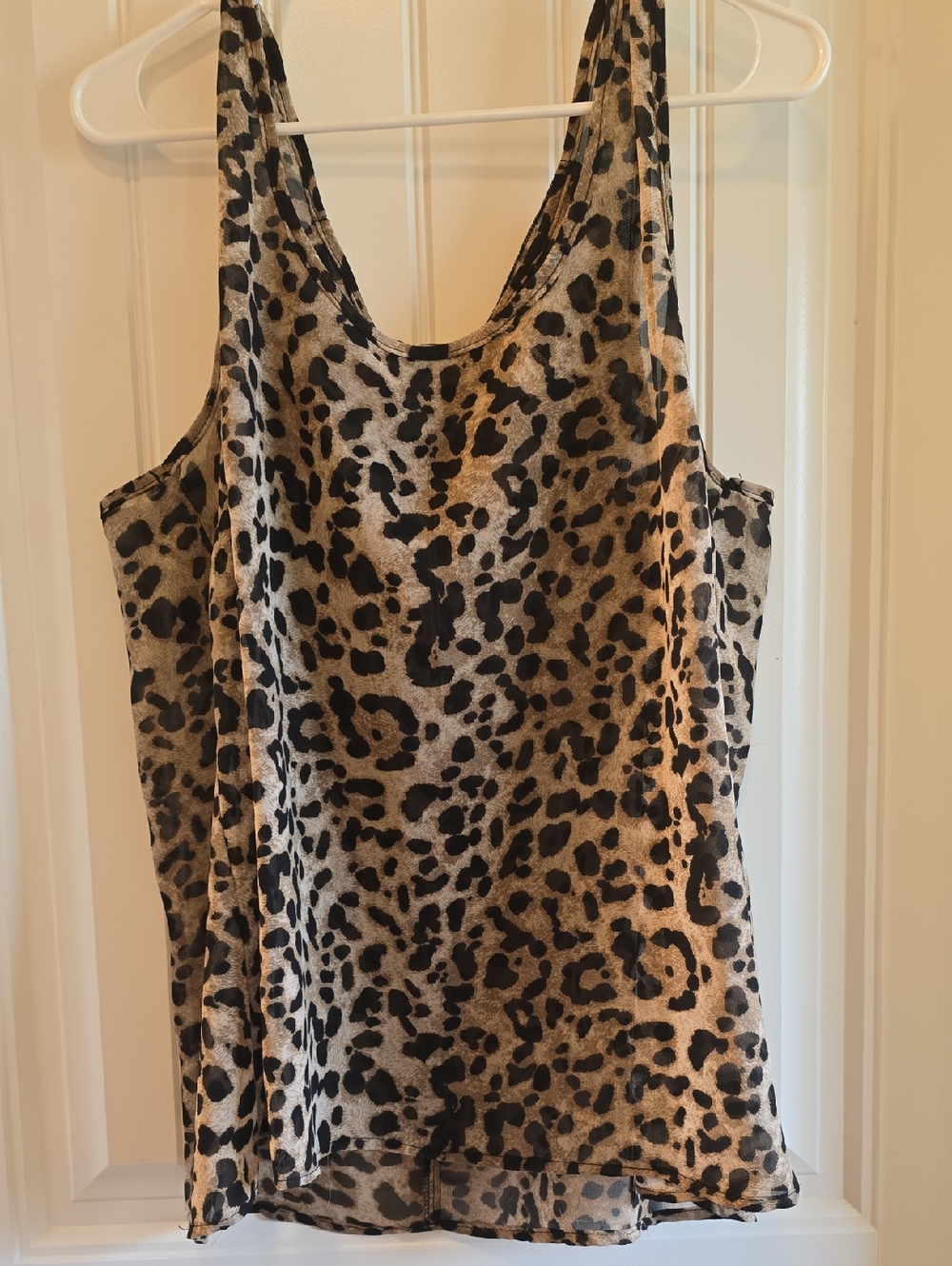 Live 4 Truth Leopard Print Tank Top in Black and Tan-- Check Out The Bow Back!